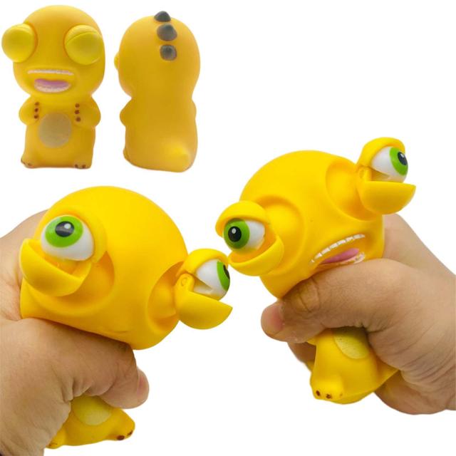 Petite taille Worm Squeeze Doll Mignon Décompression Ornements Tricky Anniversaire Cadeau Jouet Dragon éclatant les yeux on Productcaster.