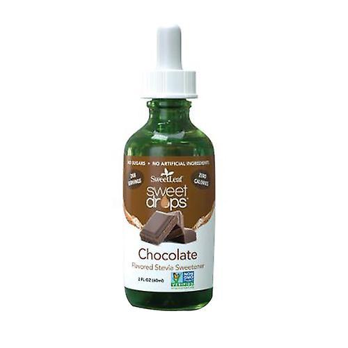 Sweetleaf Stevia Sweet Leaf Sweet Drops, Choklad 2 Fl Oz (Förpackning med 2) on Productcaster.