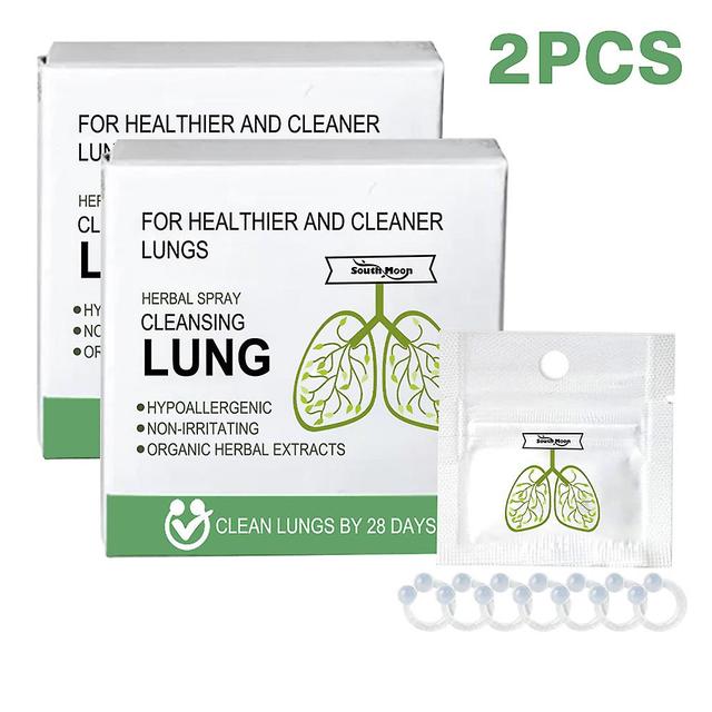 Mylight 7pcs/pack Organic Herbal Lung Cleansing Detoxifying Repair Nose Ring Better Breathing 2Pack on Productcaster.