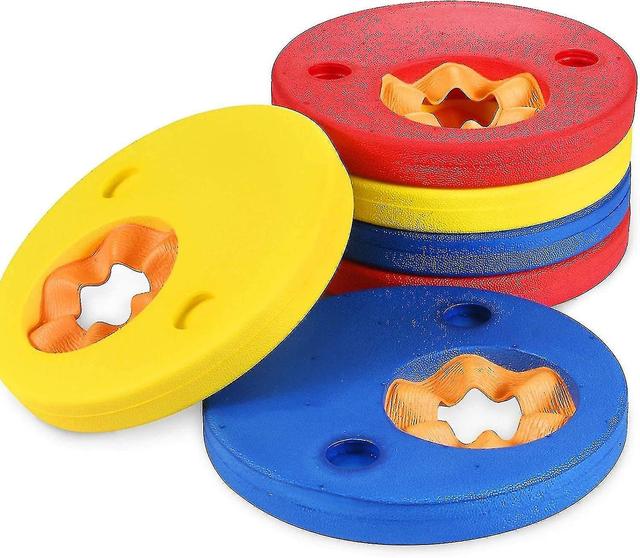 6 Pcs Kids Arm Float Discs Swimming Arm Band Pool Set For Kids Floating Rings on Productcaster.