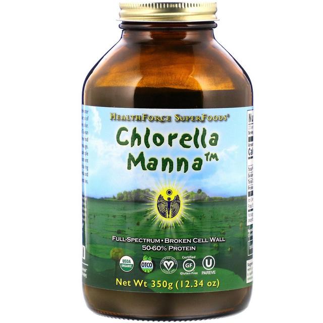 HealthForce Superfoods, Chlorella Manna, 350 g on Productcaster.