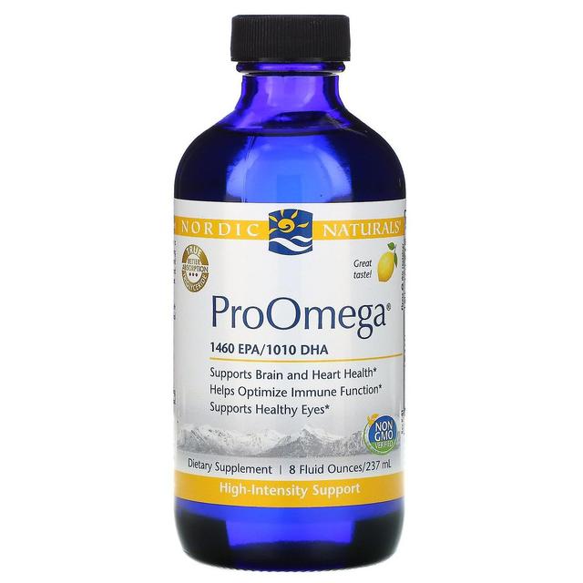 Nordic Naturals, ProOmega, Lemon Flavor, 8 fl oz (237 ml) on Productcaster.