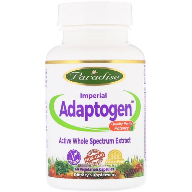 Paradise Herbs, Imperial Adaptogen, 60 Vegetarian Capsules on Productcaster.