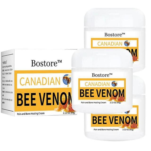 3 stks Canadese bij die botpijn verlicht, Beevenom Bee Joint en Bone Cream 2024 Nieuw on Productcaster.