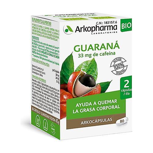 Arkopharma Arkocápsulas Guarana 80 capsules on Productcaster.