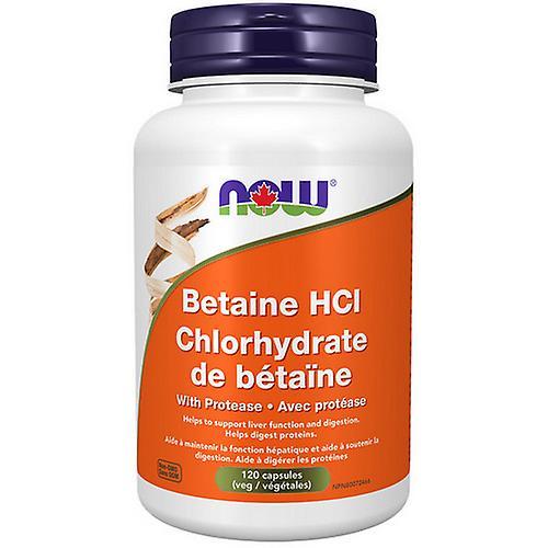 Now! Betaine HCL,648mg,120 VegCaps by Now on Productcaster.