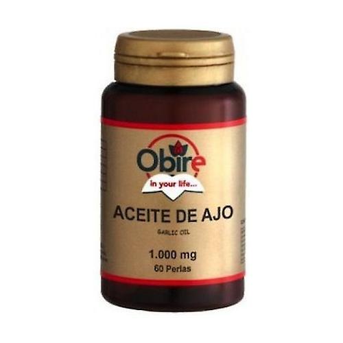 obire Garlic Oil 60 softgels of 1000mg on Productcaster.