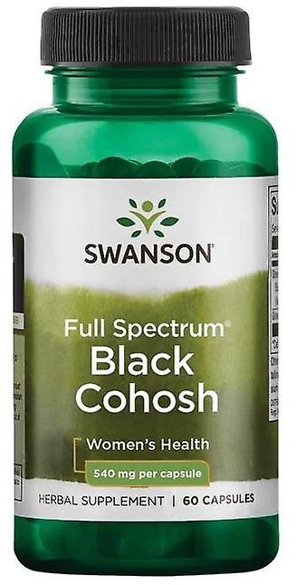 Swanson Black Cohosh 540 mg 60 Capsule on Productcaster.