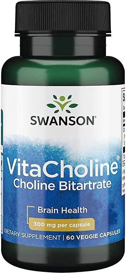 Swanson VitaCholine 300 mg 60 Capsules 80 gr on Productcaster.