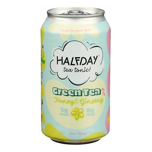 Halfday Green Tea Tonic Honey & Ginseng, 12 Oz (Case of 12) (Pack of 1) on Productcaster.