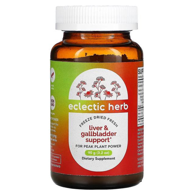 Eclectic Institute, Freeze Dried Fresh, Liver & Gallbladder Support, 3.2 oz (90 g) on Productcaster.