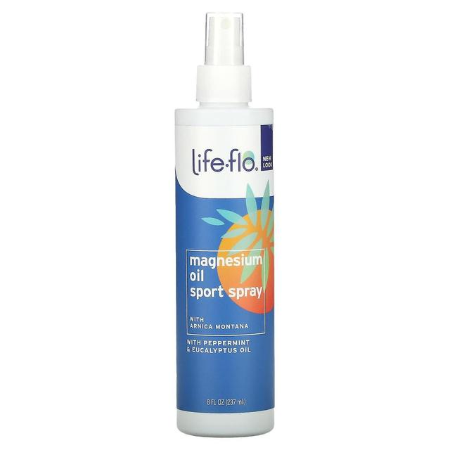 Life Flo Life-flo, Magnesium Oil Sport Spray, 8 fl oz (237 ml) on Productcaster.