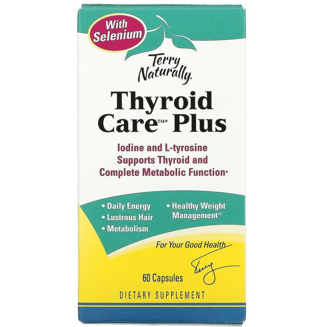 Terry Naturally, Thyroid Care Plus, 60 Capsules on Productcaster.