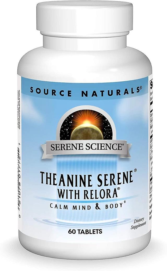 Source Naturals Källa Naturals Theanin Serene med Relora 60 tabletter on Productcaster.