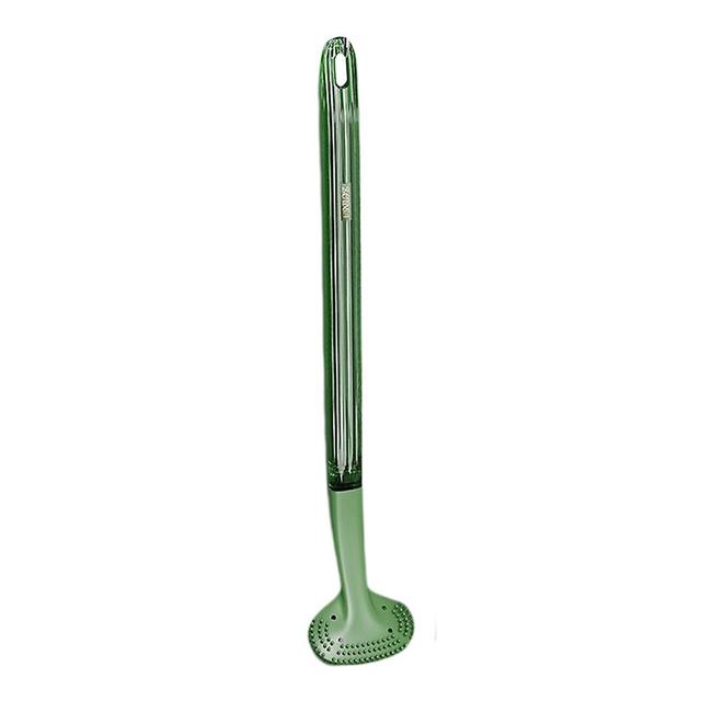 Double-side Toilet Brush 360 Deep Cleaning Toilet Brush Hanging Toilet Cleaning Brush Blackish Green on Productcaster.