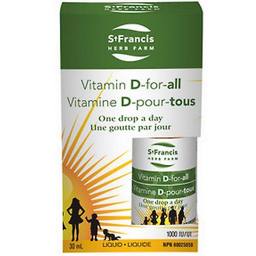 St. Francis Herb Farm Inc. St. Francis Herb Farm Inc. Vitamin D For All, 30 Ml on Productcaster.