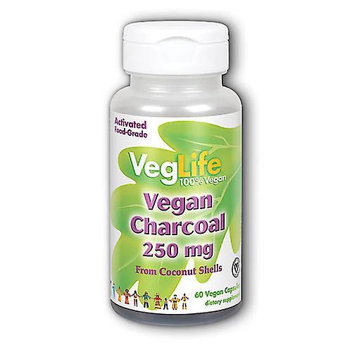 VegLife Vegan Charcoal,250 mg,60 Caps (Pack of 1) on Productcaster.