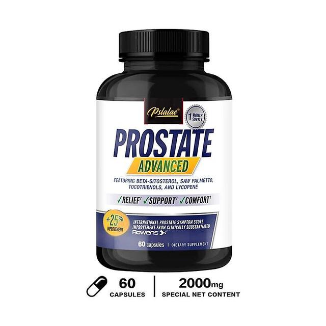 Eccpp Prostate Progress Capsules Contain Saw Palmetto To Reduce Bathroom Trips, Relieve Bladder And Urination Men's Health Supplement 60 Capsules on Productcaster.