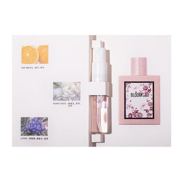 3ml Men's And Women's Perfume Lasting Eau De Parfum Card Fragrance Flowers bloom happily on Productcaster.