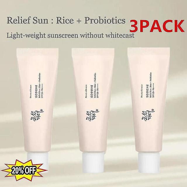 3pcs sollievo sole riso probiotici 50ml on Productcaster.