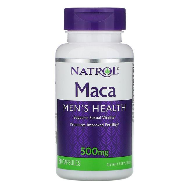 Natrol, Maca, 500 mg, 60 Capsules on Productcaster.