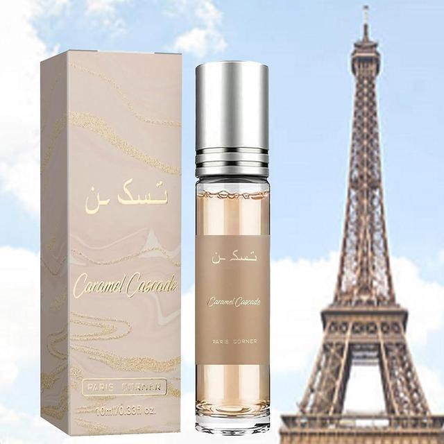 Zjrui Paris Caramel Cascade Perfume, Roll-On Pheromone Perfume, Paris Romantic Fragrance for Women, Edp Roll on Paris Fragrance Perfumes for Her 3 Pcs on Productcaster.