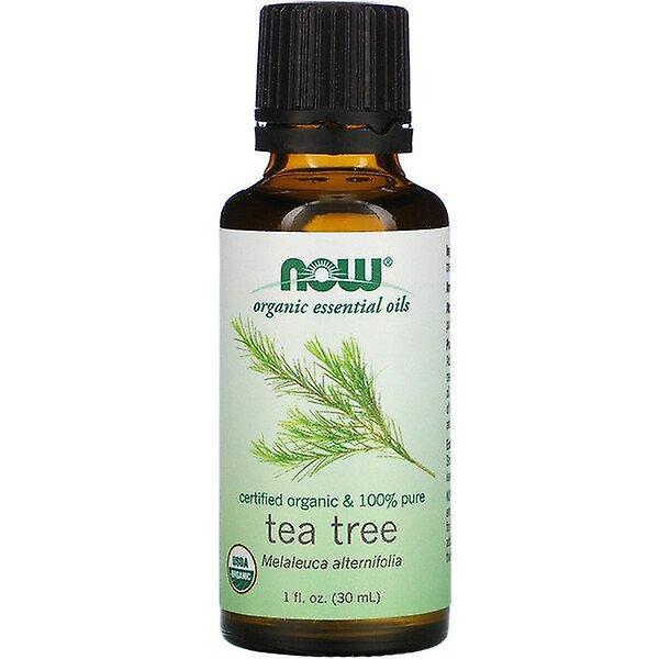 Now Foods, Organic Essential Oils, Tea Tree, 1 fl oz (30 ml) on Productcaster.