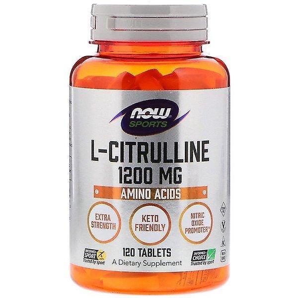 Now Foods, L-Citrullina, 1.200 mg, 120 Compresse on Productcaster.