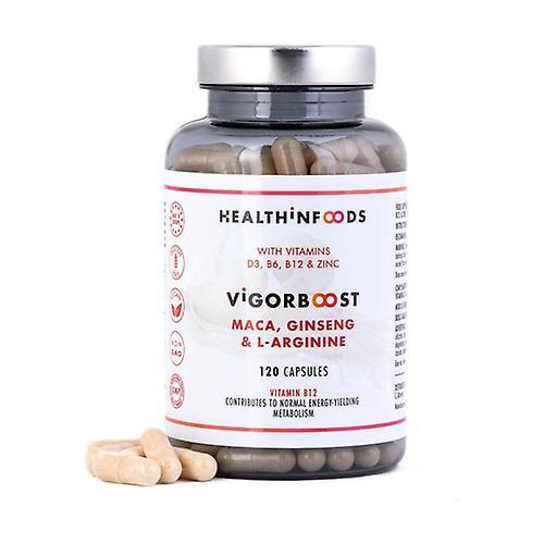 Health in Foods Vigorbooster 120 capsules on Productcaster.