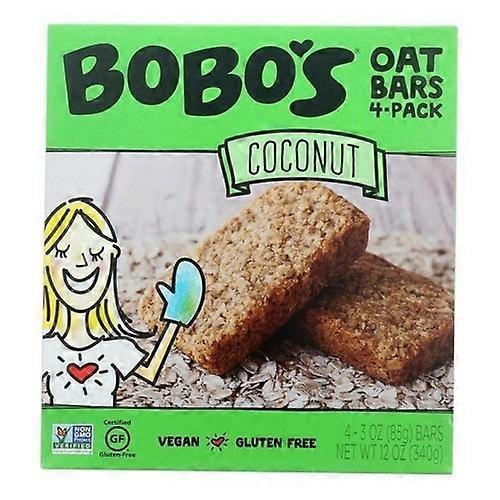 Bobos Oat Bars Bobo's Oat Bars Vegan Gluten Free Coconut Oat Bars ,4 Pack (Case Of 6) on Productcaster.