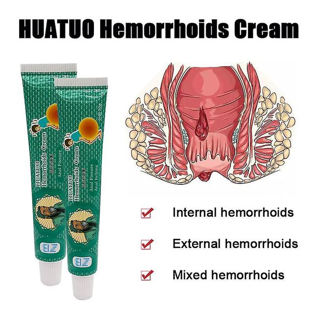 Qian 20g/bottle Hemorrhoids Treatment Cream Anal Bleeding Swelling Anal Fissure Gel Bacteriostatic Powerful Herbs Medical Plaster 1PCS on Productcaster.