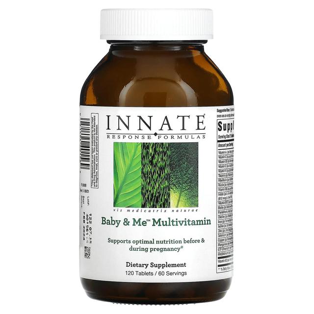 Innate Response Formulas, Baby & Me Multivitamin, 120 Tablets on Productcaster.