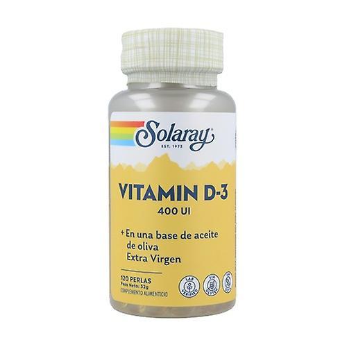 Solaray D3-vitamin 120 softgels on Productcaster.