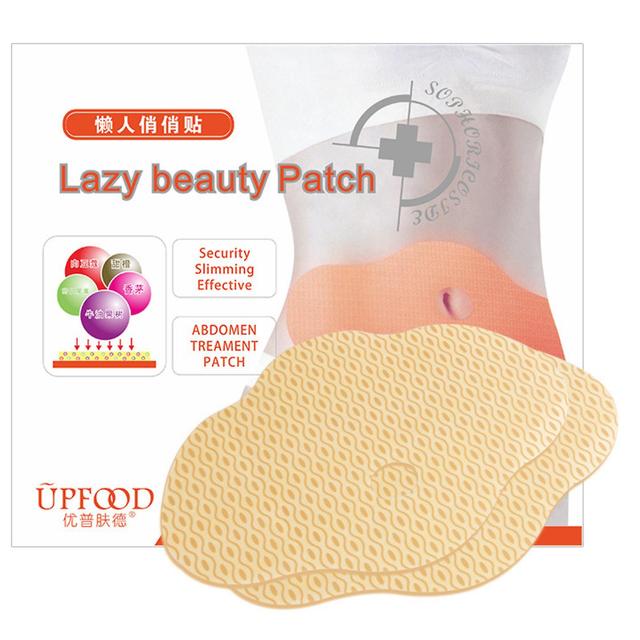 unbrand 5pcs Navel Patch Waist Leg Herbal Slimming Professional Adhesive Fat Burning on Productcaster.