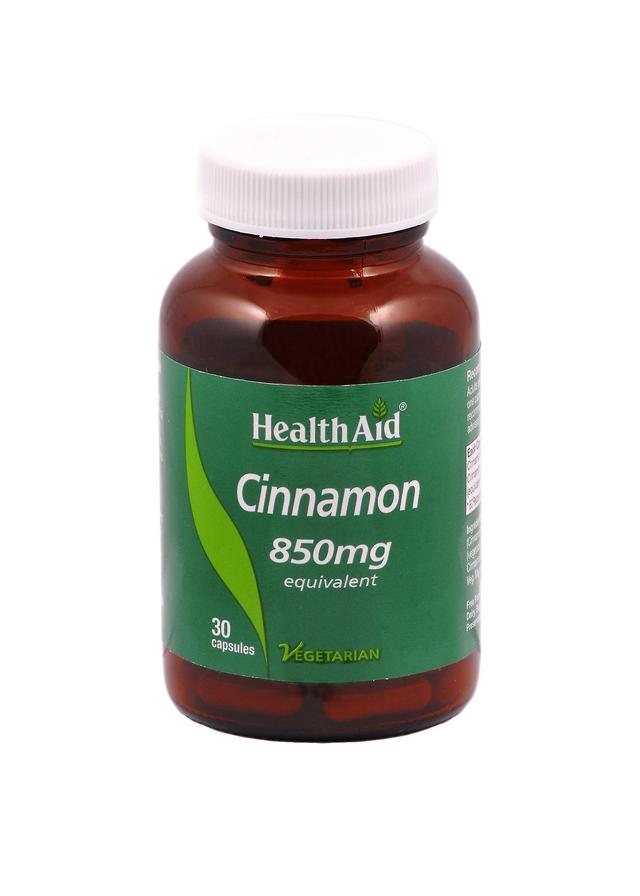 Health aid cinnamon 850mg 30's on Productcaster.