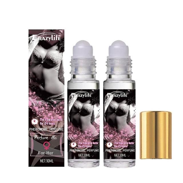 2pcs Strong Pheromone For Women To Attract Men Perfume Body Essential Sexually Stimulating Oil Long Lasting Sexy Perfume on Productcaster.