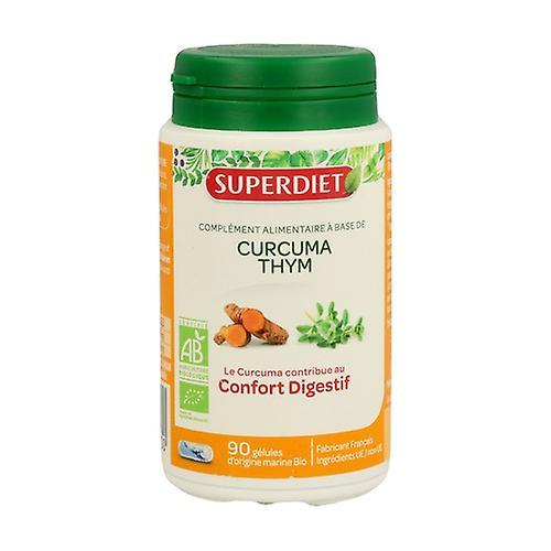 Super Diet Turmeric thyme 90 softgels on Productcaster.