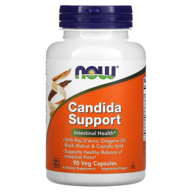 NOW Foods, Candida Support, 90 Veg Capsules on Productcaster.