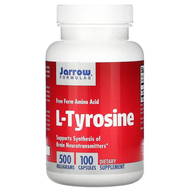 Jarrow Formulas, L-Tyrosine, 500 mg, 100 Capsules on Productcaster.