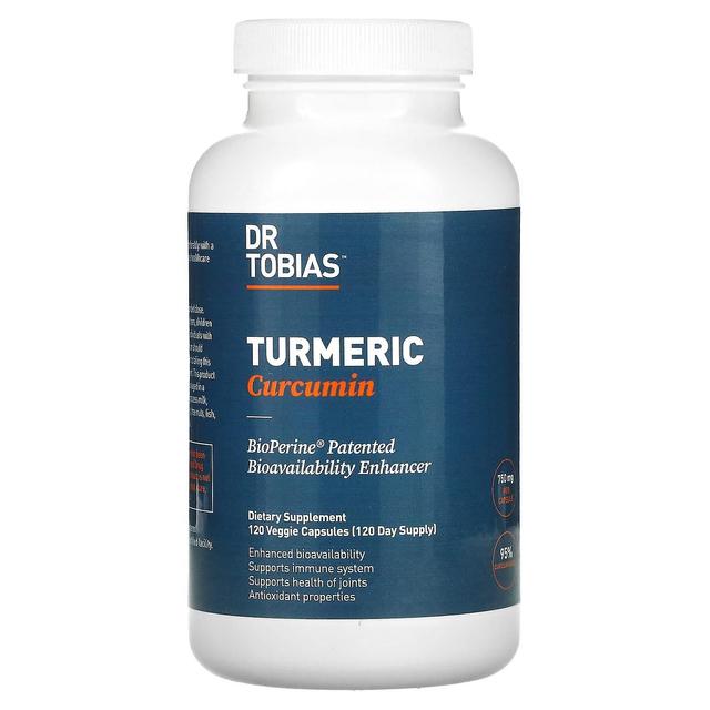 Dr. Tobias, gurkmeja Curcumin, 120 Veggie kapslar on Productcaster.