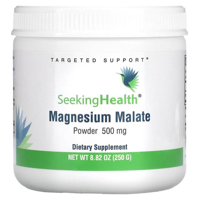 Seeking Health, Magnesium Malate Powder, 500 mg, 8.82 oz (250 g) on Productcaster.