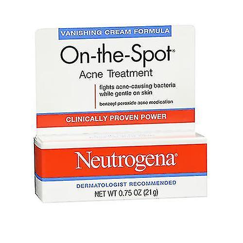 Neutrogena On-The-Spot Acne Treatment Vanishing Cream Formula, 0.75 oz (Pack of 1) on Productcaster.