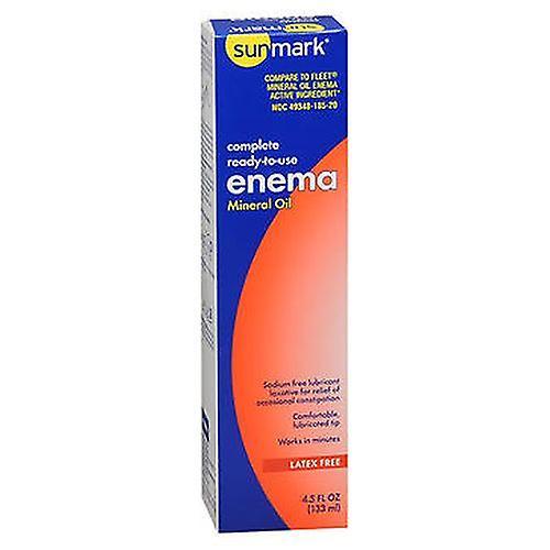 Sunmark Complete Ready-To-Use Enema Mineral Oil, Count of 1 (Pack of 1) on Productcaster.