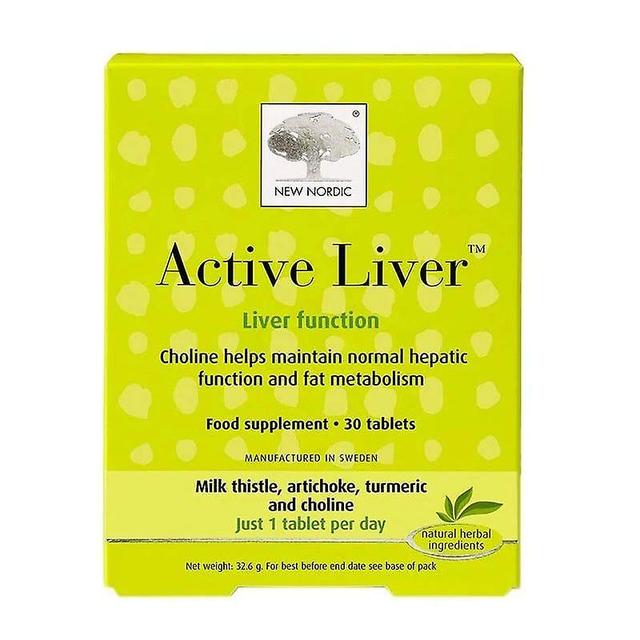 New Nordic Active Liver Tablets 30 (NLF063) on Productcaster.