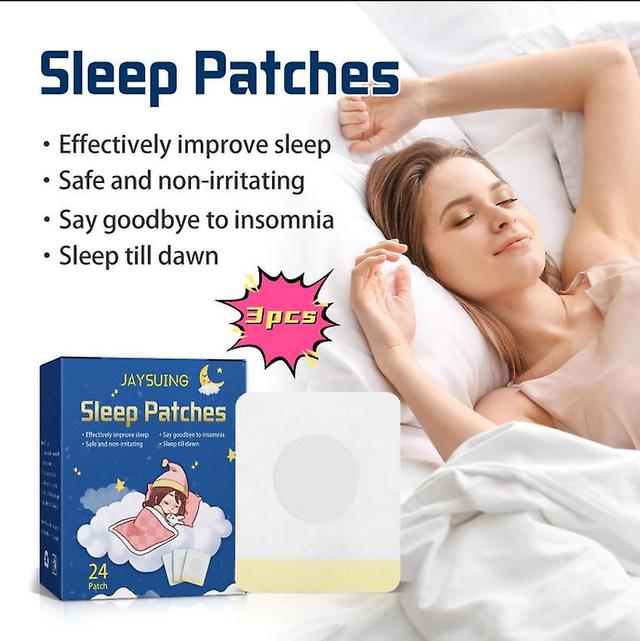 Jaysuing Herbal Sleep Patch, Cant Sleep, Light Sleep, Słaba jakość snu, Many Dreams, Care Sleeping Pępek Witaminy i Suplementy1PCS) 3PCS on Productcaster.