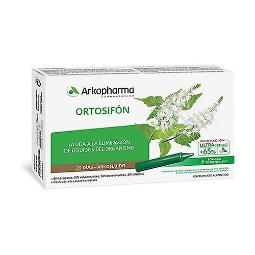 Arkopharma Arkofluido Ortosifón Liquid elimination 20 ampoules on Productcaster.