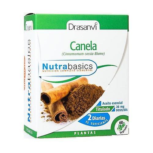 Drasanvi Cinnamon Nutrabasics 60 capsules on Productcaster.