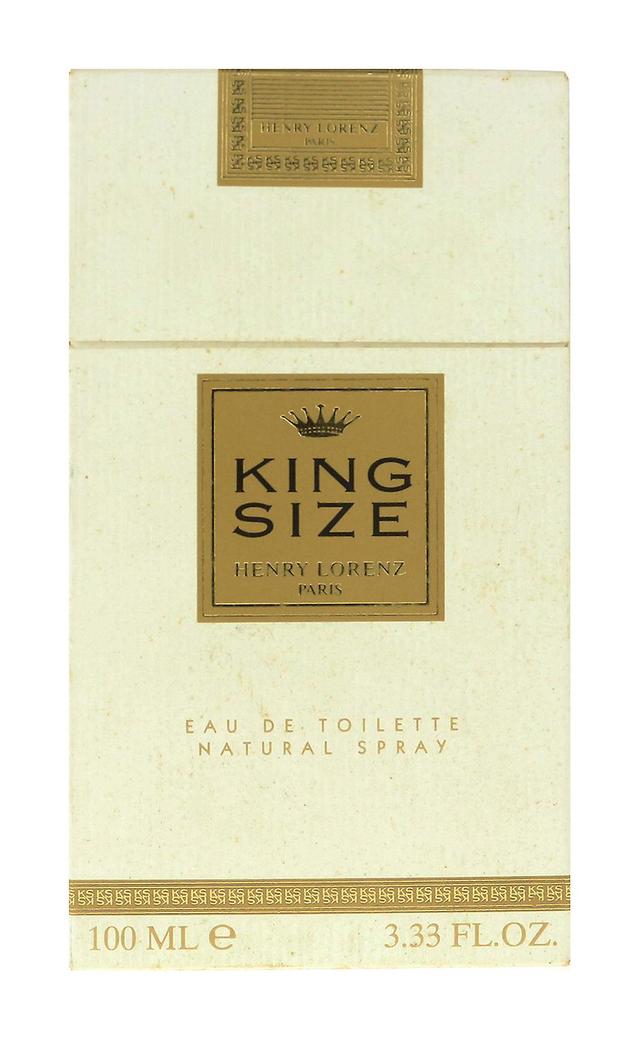 Henry Lorenz King Size Eau De Toilette Spray 3.3Oz/100ml In Box 3.3 Oz on Productcaster.