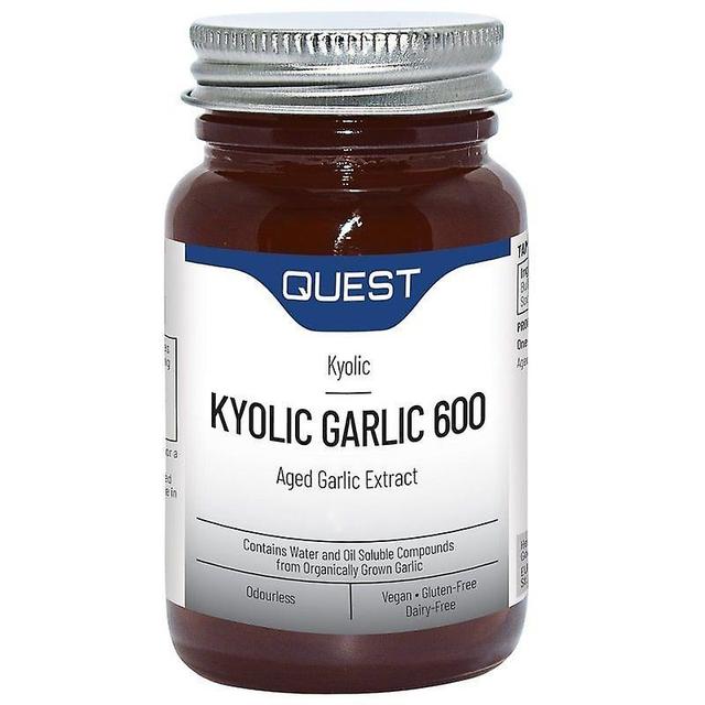 Quest Vitamins Kyolic Garlic Extract 600mg Tabs 120 (601919) on Productcaster.