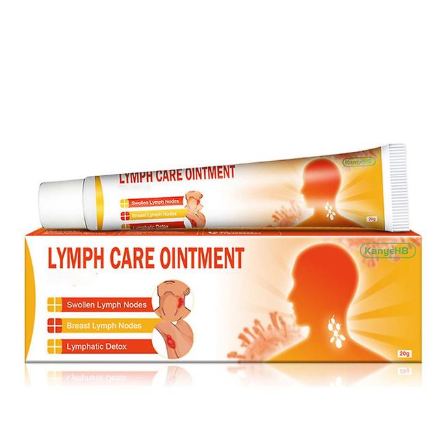 1/2pcs Lymph Care Cream Natural Breast Neck Lymphatic Drainage Ointment Anti Swelling Detox 1Pc on Productcaster.